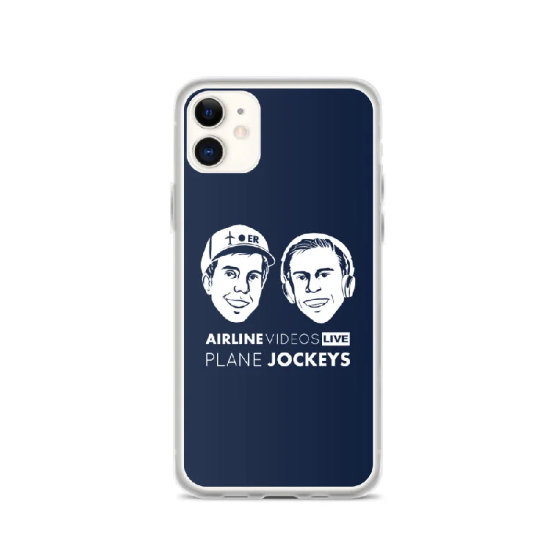 AVL PLANE JOCKEYS (NAVY) iPhone Case