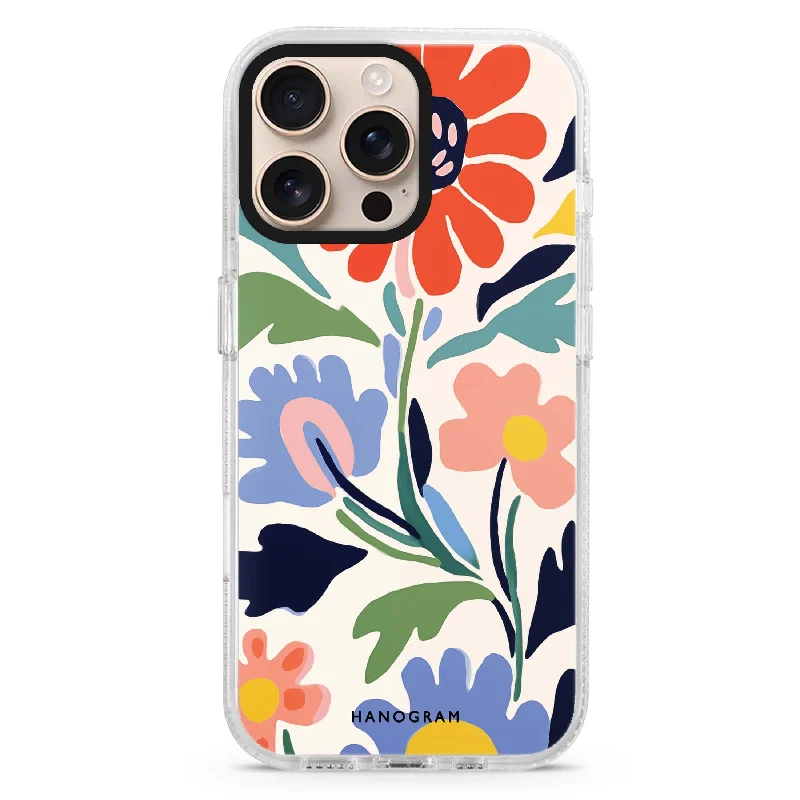 Brushed Blossoms iPhone Ultra Clear Case