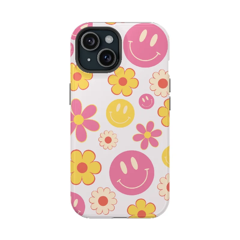 Cheerful Petal | Smiley Face Case