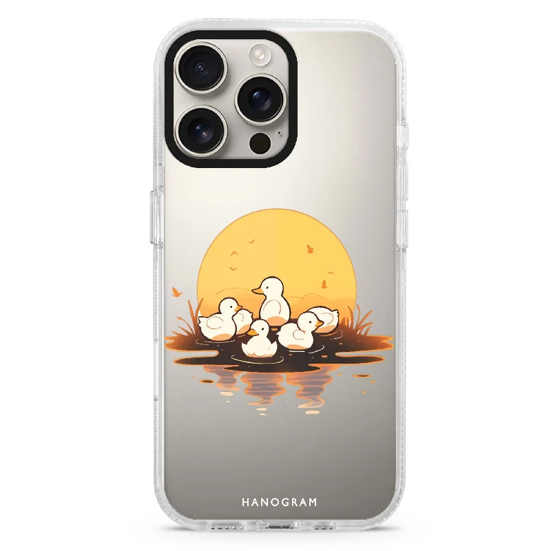 Dawn Duck Drift iPhone Ultra Clear Case