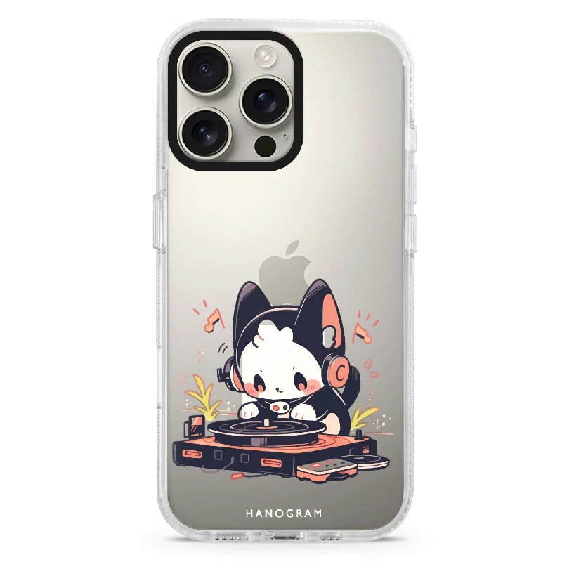 DJ Paws Play iPhone Ultra Clear Case