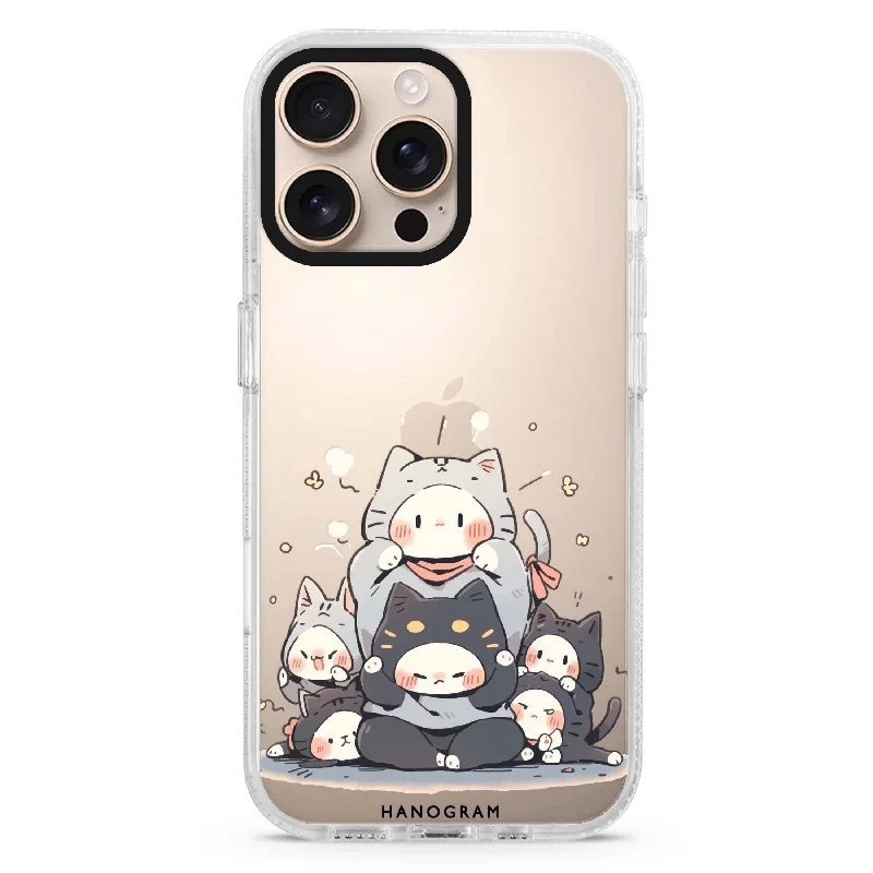 Feline Asana Lesson iPhone Ultra Clear Case