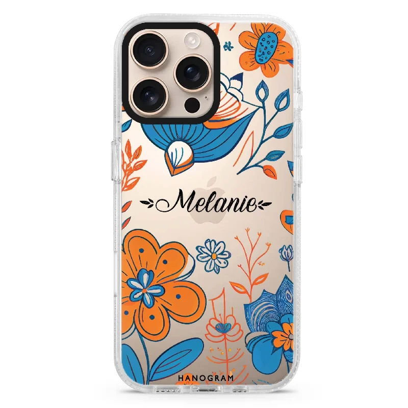 Floral Pattern iPhone Ultra Clear Case