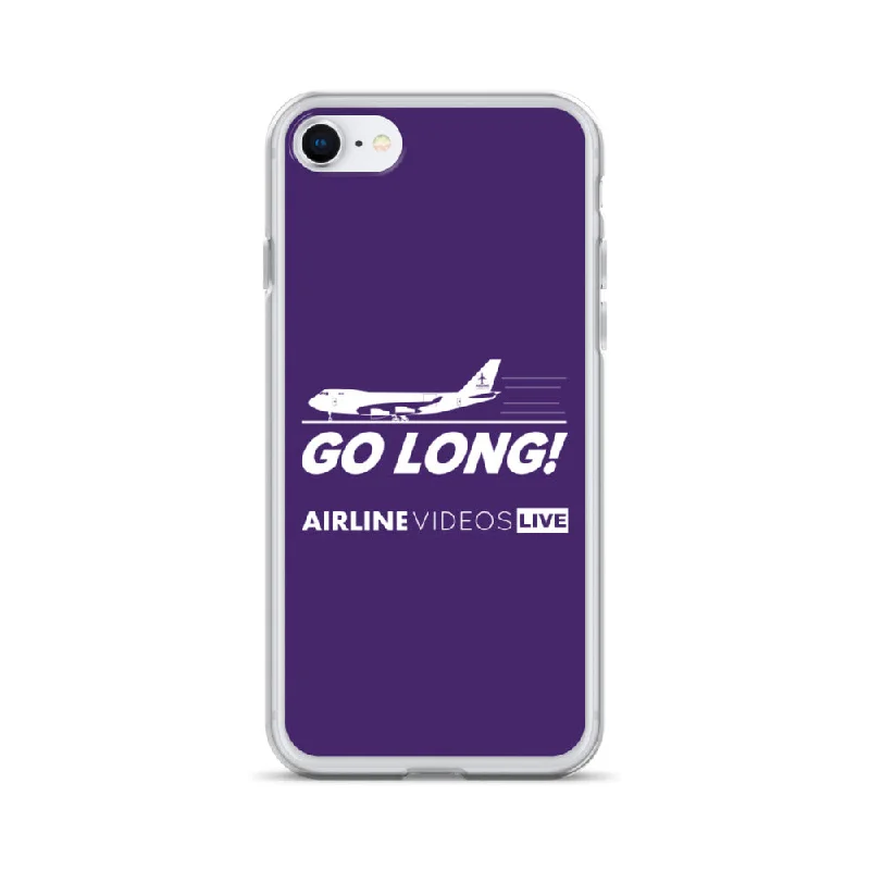 GO LONG (PURPLE) iPhone Case