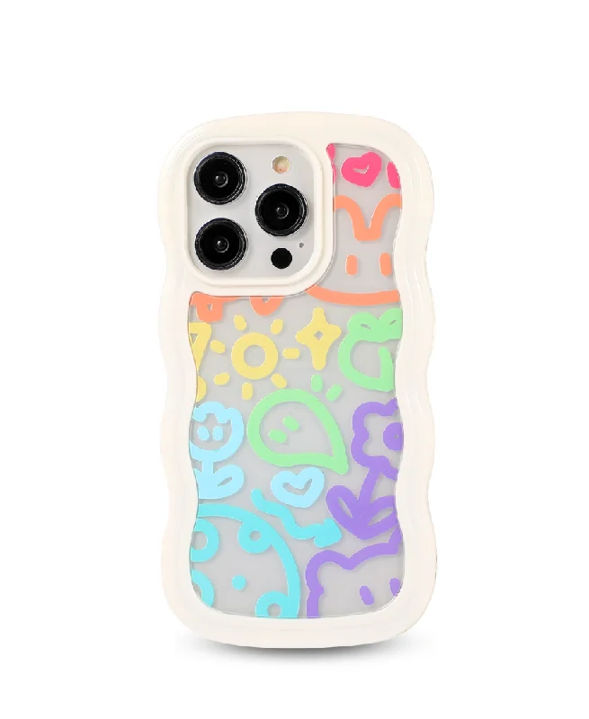 Graffiti Wavy Phone Case