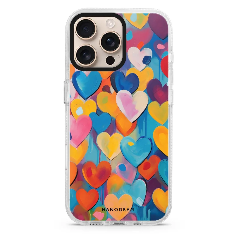 Heartflow Elegance iPhone Ultra Clear Case