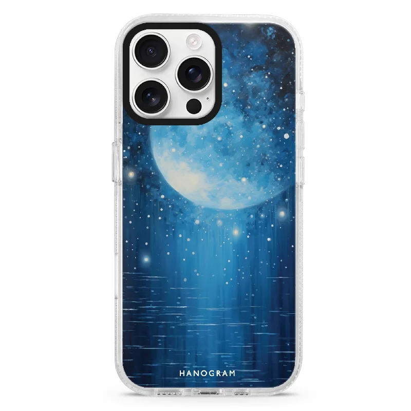 Midnight Crescent iPhone Ultra Clear Case