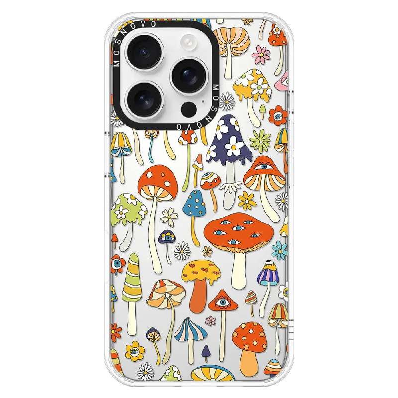 Mushroom Art Phone Case - iPhone 16 Pro Case