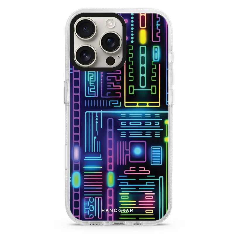 Neon Nova iPhone Ultra Clear Case