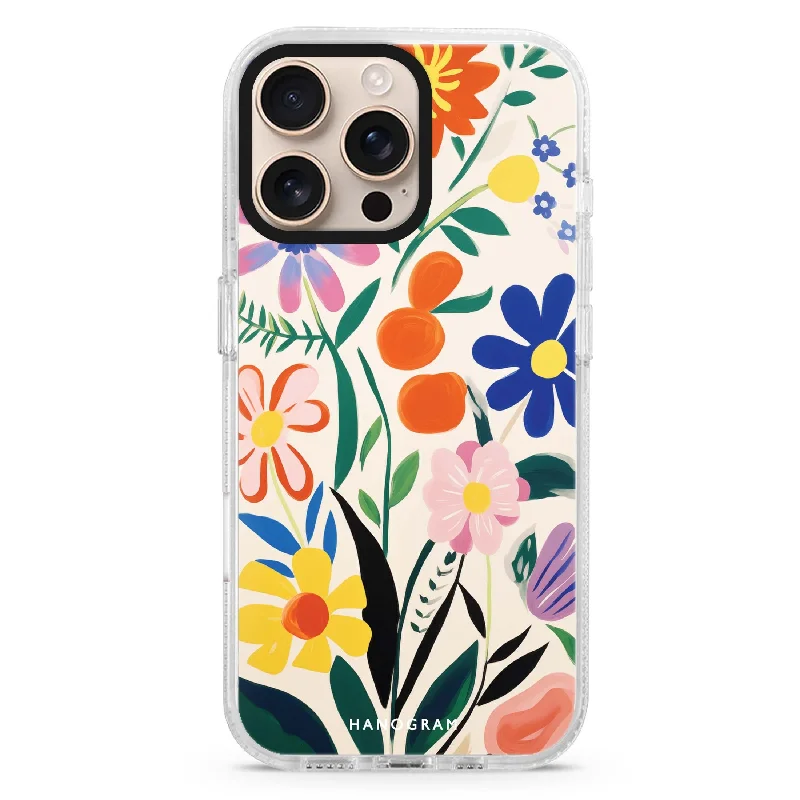 Petal Palette iPhone Ultra Clear Case