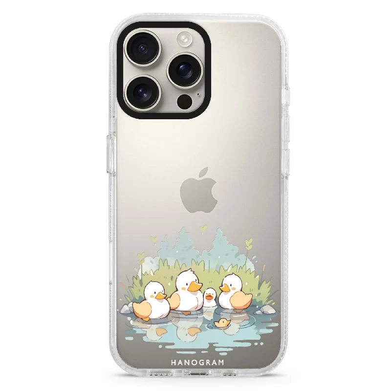 River Duck Delight iPhone Ultra Clear Case