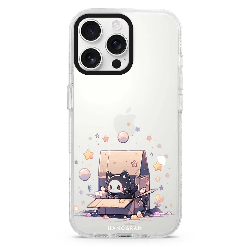 Starship Cat Pod iPhone Ultra Clear Case