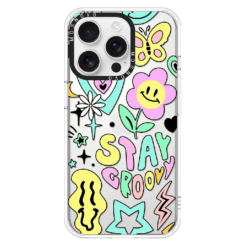 Stay Groovy Phone Case - iPhone 16 Pro Case