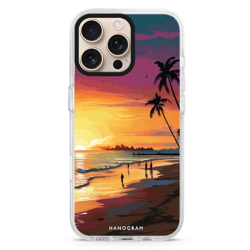 Sunset Glow iPhone Ultra Clear Case