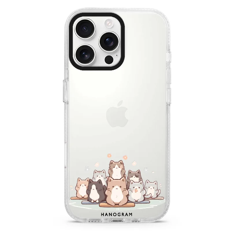 Zen Cat Calm iPhone Ultra Clear Case