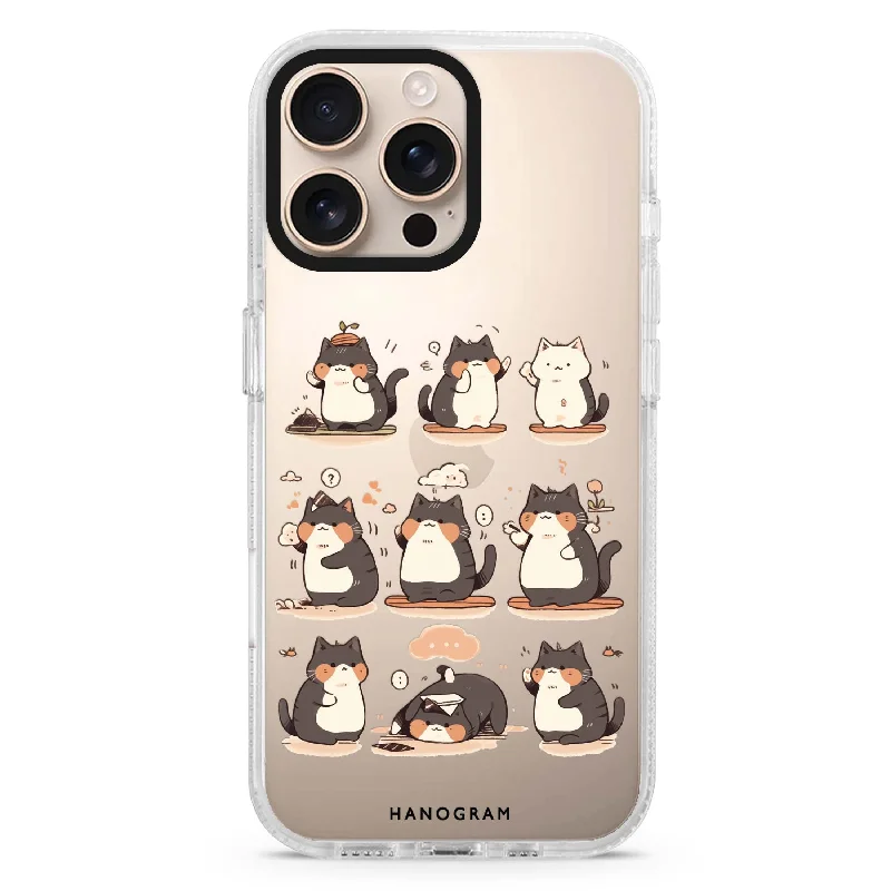 Zen Meowster iPhone Ultra Clear Case