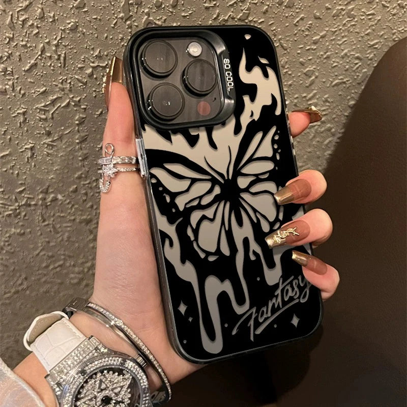 Cute Phone Cases For iPhone 15, 14, 13, 12, 11 Pro, and Beyond - Butterfly Bliss Cover - TSP396