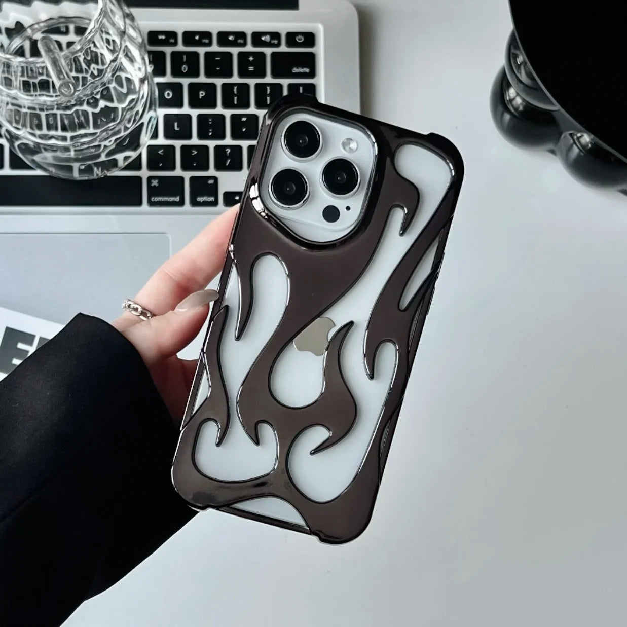 Flame Forge Matte  Case for iPhone 16 15 14 13