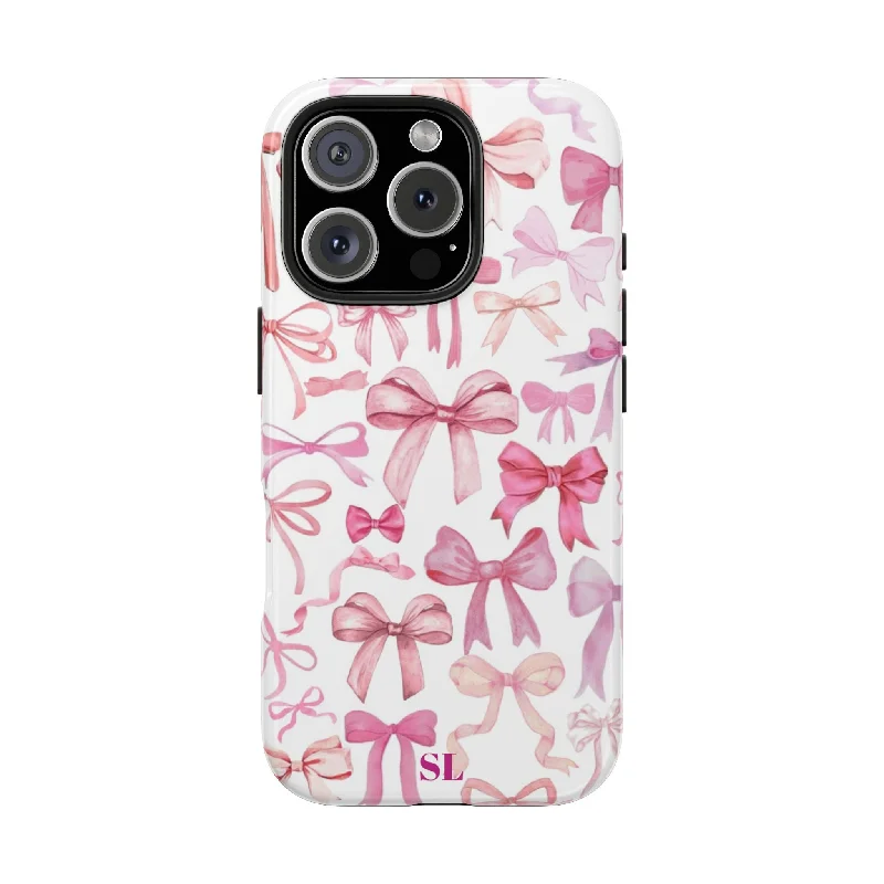 Pink Bows iPhone 16 Case