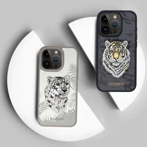 Santa Barbara Savanna Series Leather Case for iPhone 15 Series