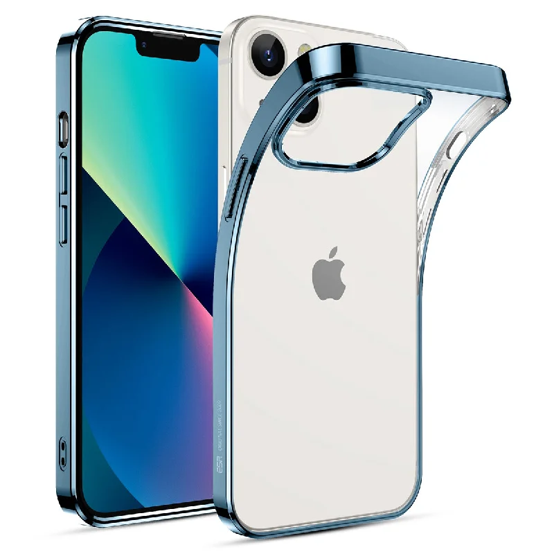 ESR Project Zero Series Case for iPhone 13 6.1 inch, Shockproof Anti-drop Electroplating TPU Protective Cover