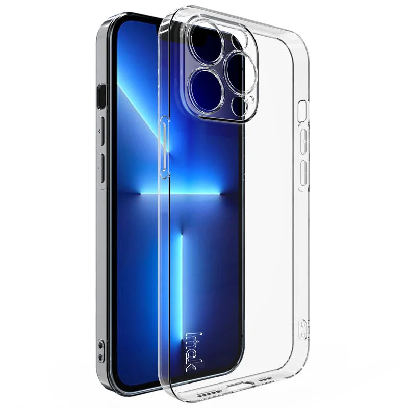 IMAK UX-5 Series TPU Cover for iPhone 13 Pro Max 6.7 inch, Shockproof Transparent Protective Phone Case